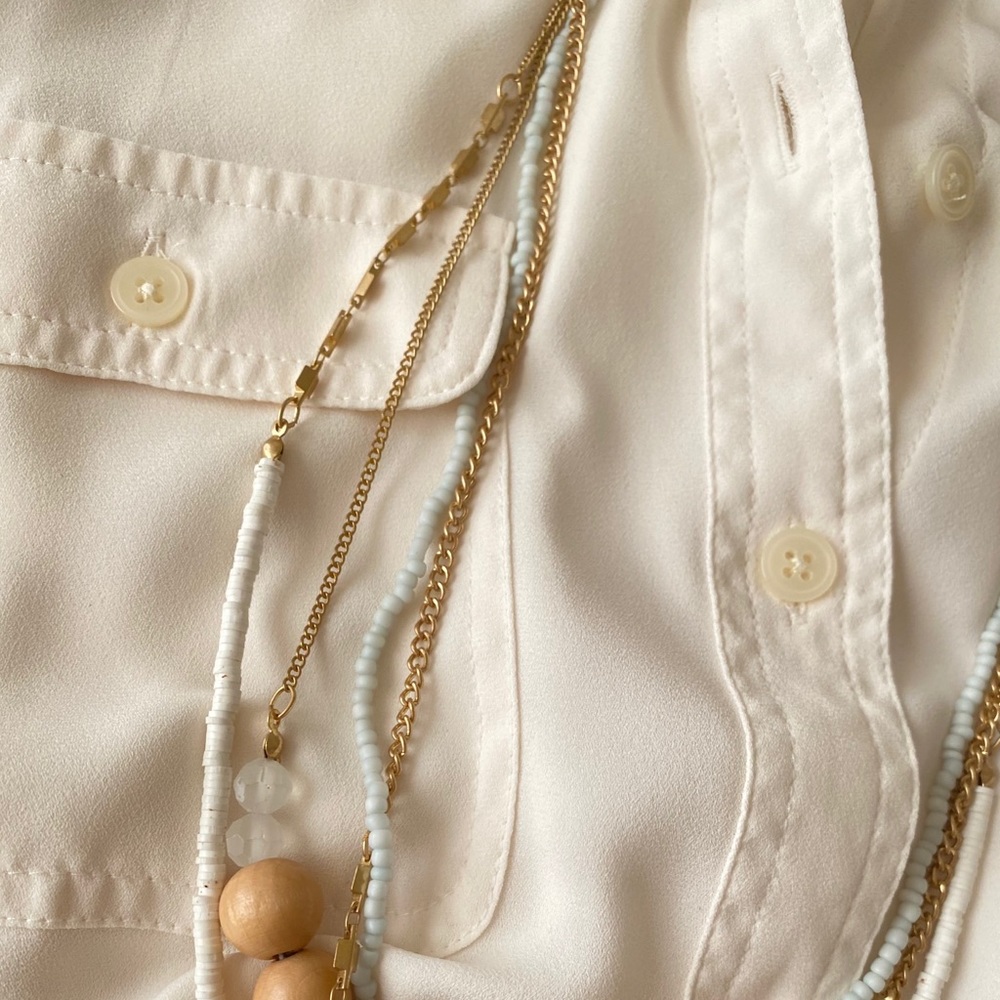LOFT layered necklace - Picture 3 of 6